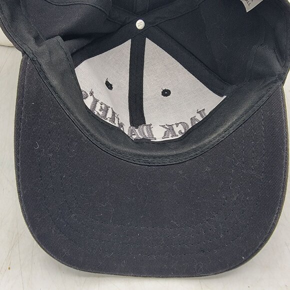 Jack Daniels Black Baseball Cap Embroidered Logo Adjustable Casual Outdoors - Picture 9 of 9